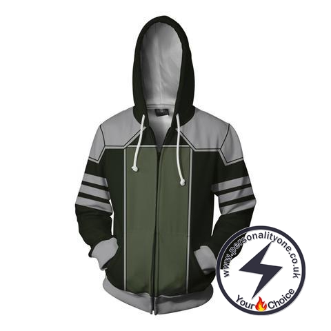 The Legend of Korra Kuvira Zip Up Hoodie Jacket